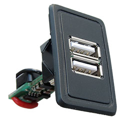 USB зарядное устройство для LADA 21083, 21093, 21099, Нива 21213, 21214, 2131 и 4х4