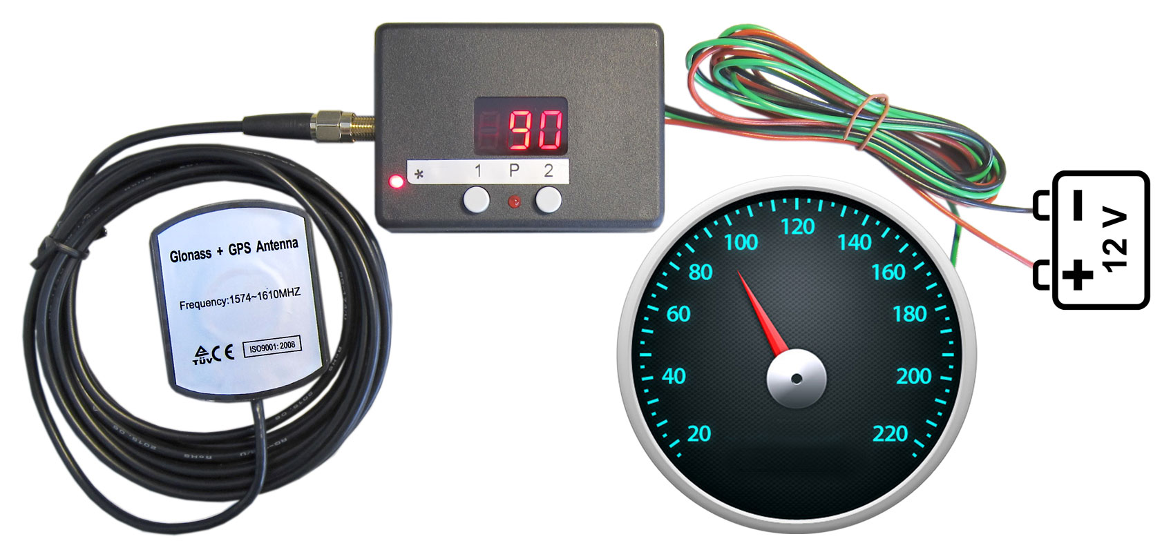 GPS датчик скорости с индикатором | АПЭЛ
