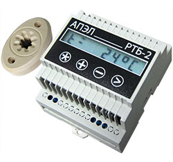 Регулятор температуры бытовой РТБ-2 в корпусе DIN с декоративным датчиком