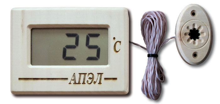 Термометр электронный для сауны ТЭС